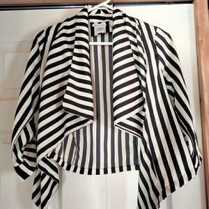 DIZZY Lizzy women's cropped striped cardigan
